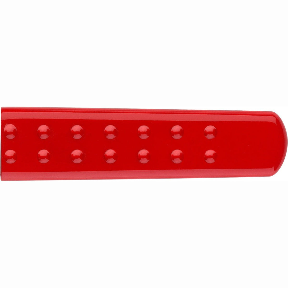 Tesoura Faber-Castell Grip com proteção L+R Vermelha - Papelaria Encantada