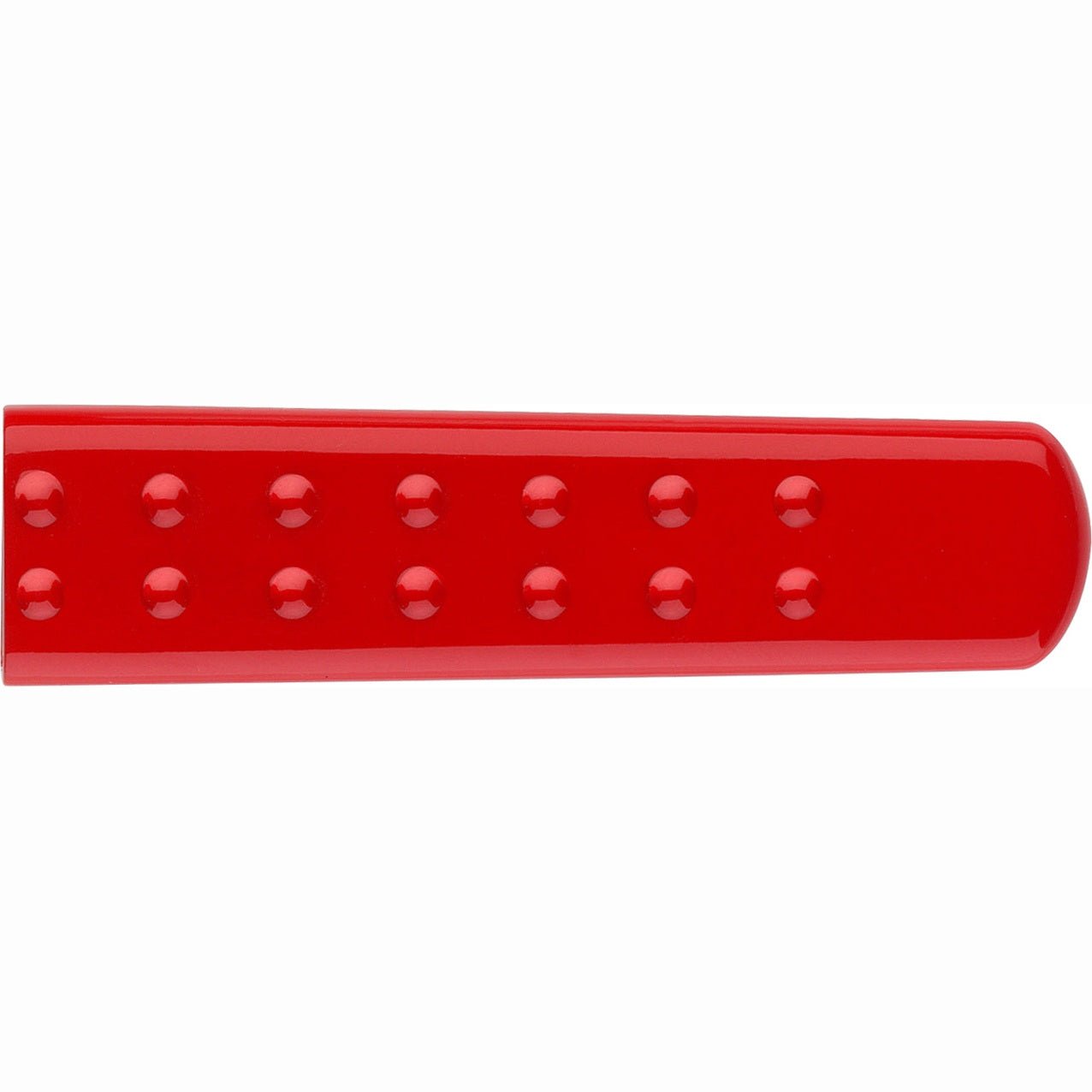 Tesoura Faber-Castell Grip com proteção L+R Vermelha - Papelaria Encantada