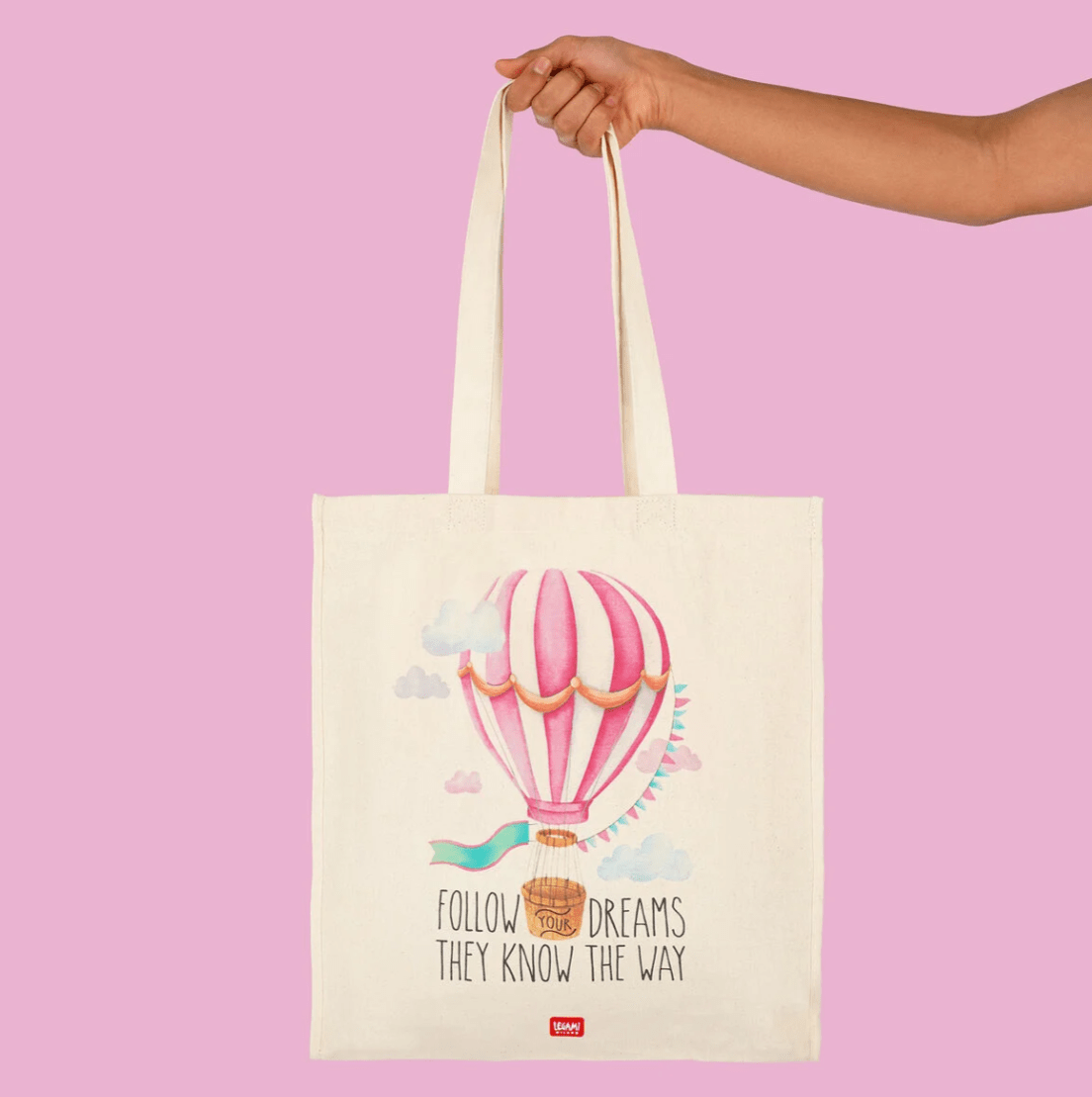 Tote bag Legami - Balão de ar quente - Papelaria Encantada