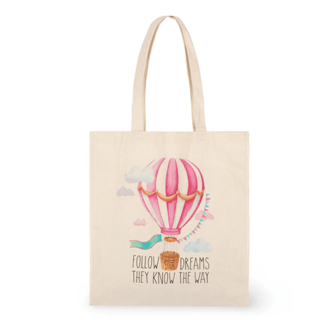 Tote bag Legami - Balão de ar quente - Papelaria Encantada
