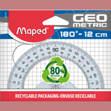 Transferidor maped 180º 12cm - Papelaria Encantada