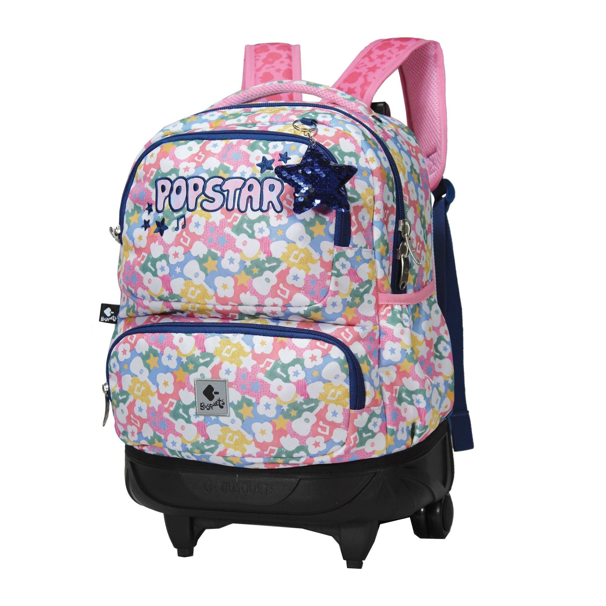 Trolley 2 rodas Popstar Busquets - Papelaria Encantada