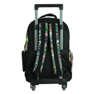 Trolley escolar Minecraft premium 42cm - Papelaria Encantada