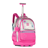 Trolley Rebecca Bonbon Rosa 48cm - Papelaria Encantada
