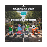 Calendário de parede Mr. Wonderful Friends on Tour 2027 — fotografia oficial 01