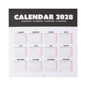 Calendário de parede Mr. Wonderful Friends on Tour 2027 — fotografia oficial 07