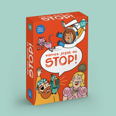 Vamos Jogar ao Stop! - The Happy Gang - Papelaria Encantada