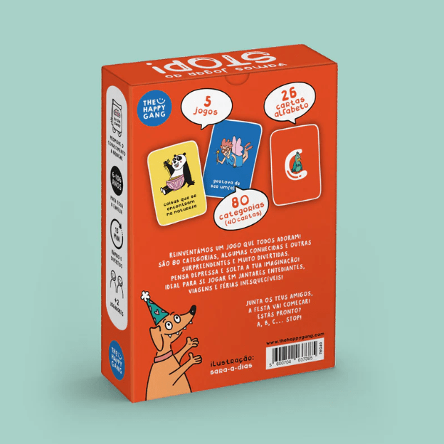Vamos Jogar ao Stop! - The Happy Gang - Papelaria Encantada