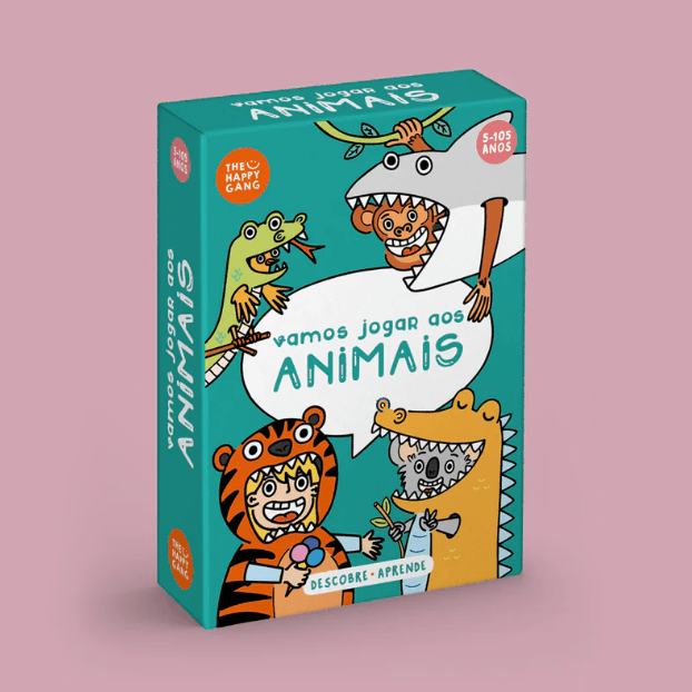Vamos Jogar aos Animais! - The Happy Gang - Papelaria Encantada