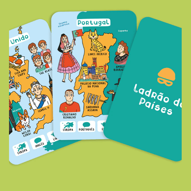 Vamos Jogar aos Países! - The Happy Gang - Papelaria Encantada