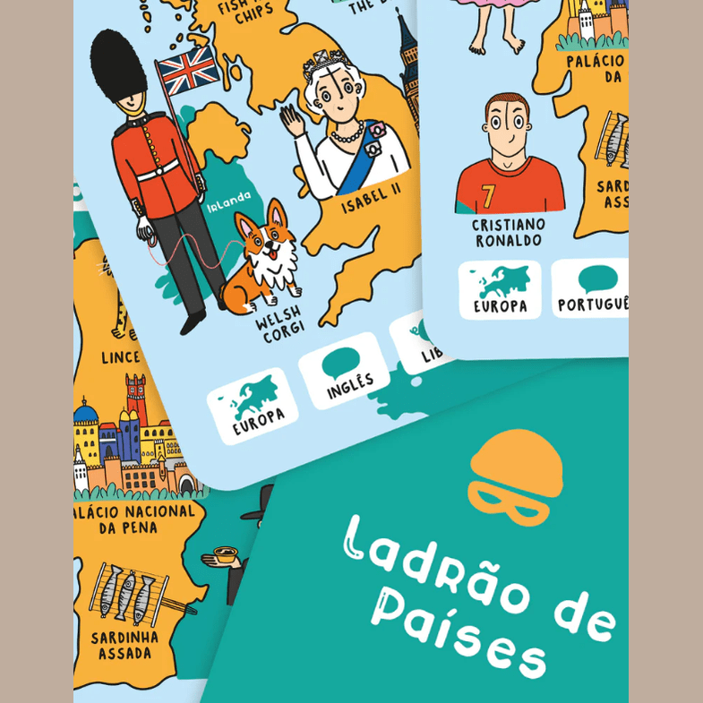 Vamos Jogar aos Países! - The Happy Gang - Papelaria Encantada