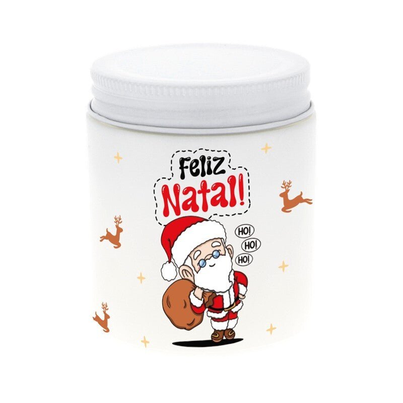 Vela de Natal "Feliz Natal" - Papelaria Encantada