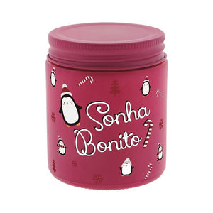 Vela de Natal "Sonha Bonito" - Papelaria Encantada