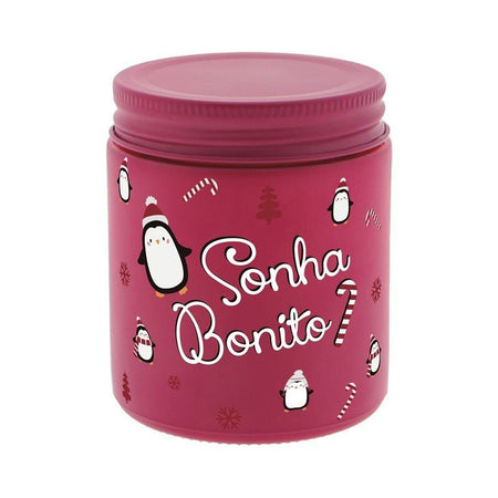Vela de Natal "Sonha Bonito" - Papelaria Encantada