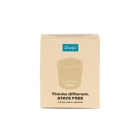 Vela perfumada - Aquário - Mr. Wonderful - Papelaria Encantada
