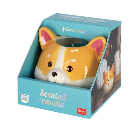 Vela perfumada Corgi Legami - Papelaria Encantada