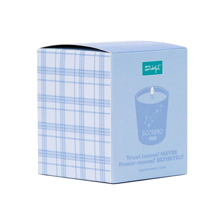 Vela perfumada - Escorpião - Mr. Wonderful - Papelaria Encantada