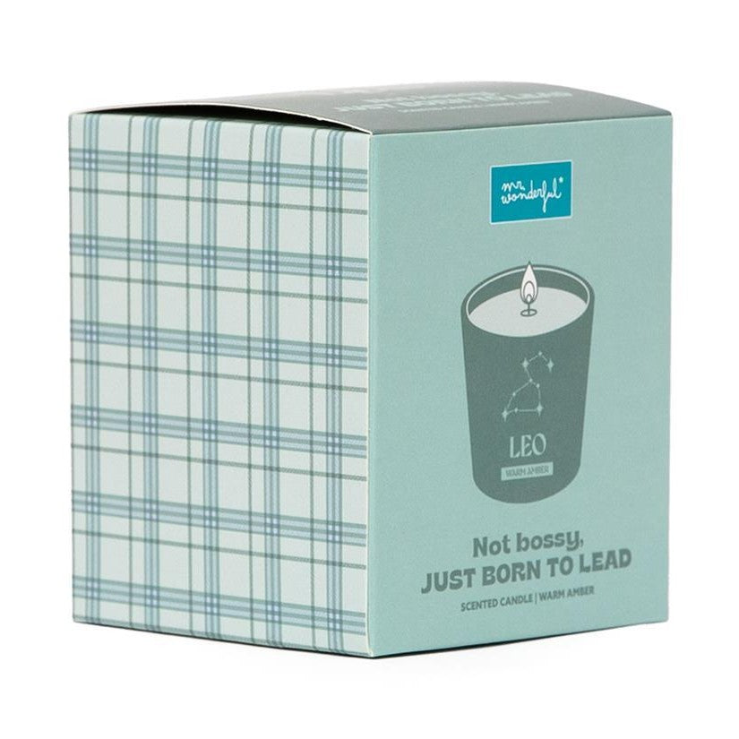 Vela perfumada - Leão - Mr. Wonderful - Papelaria Encantada