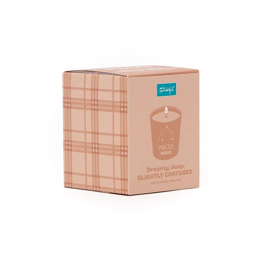 Vela perfumada - Peixes - Mr. Wonderful - Papelaria Encantada