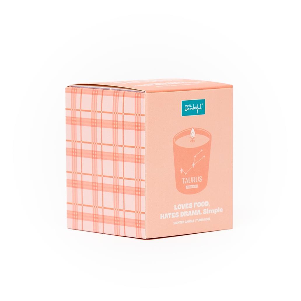 Vela perfumada - Touro - Mr. Wonderful - Papelaria Encantada