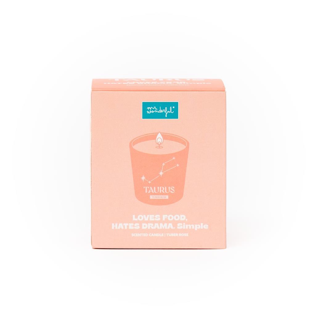 Vela perfumada - Touro - Mr. Wonderful - Papelaria Encantada