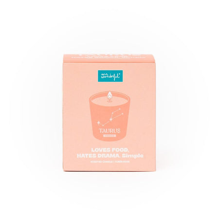 Vela perfumada - Touro - Mr. Wonderful - Papelaria Encantada