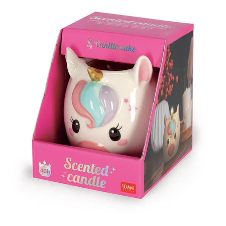 Vela perfumada Unicórnio Legami - Papelaria Encantada