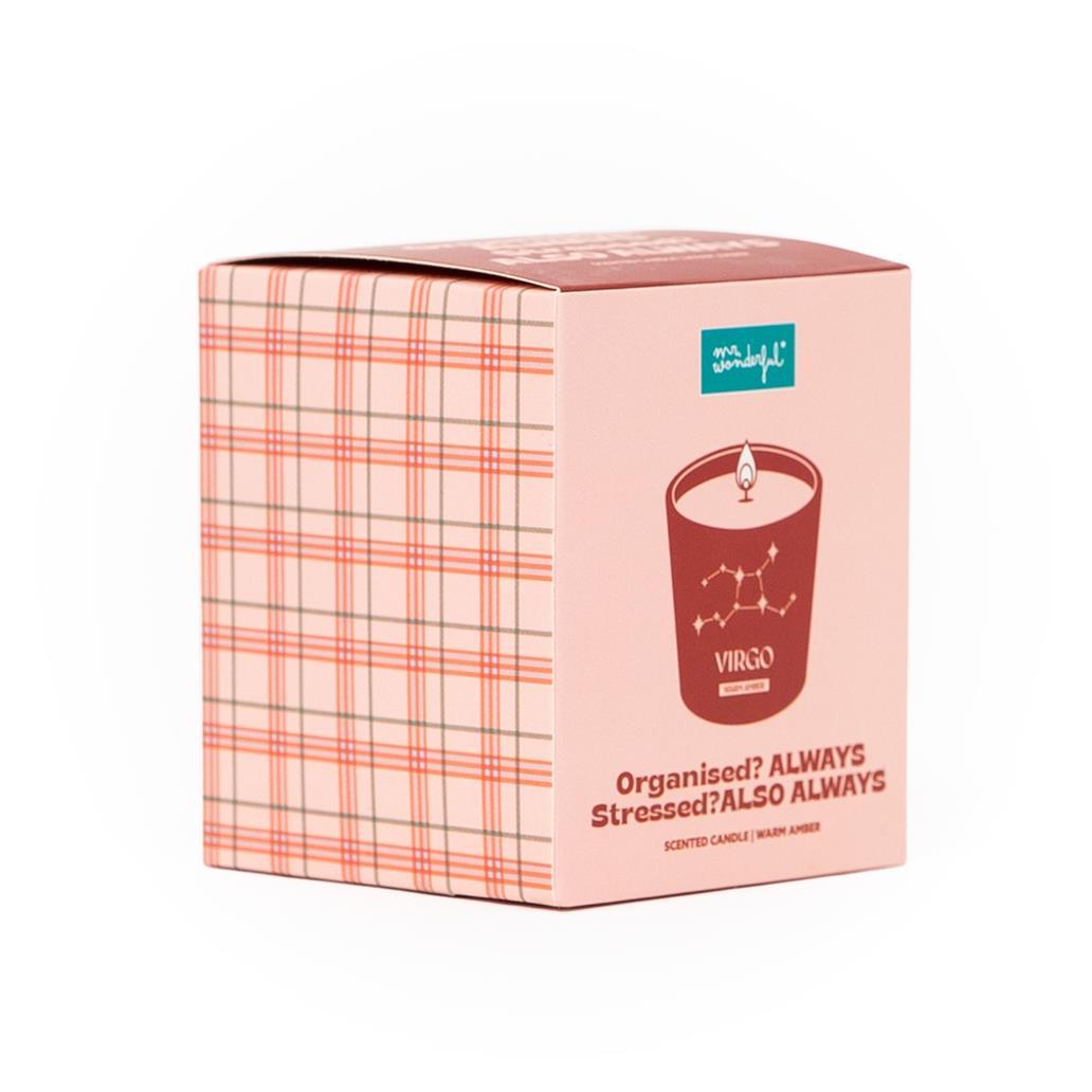 Vela perfumada - Virgem - Mr. Wonderful - Papelaria Encantada