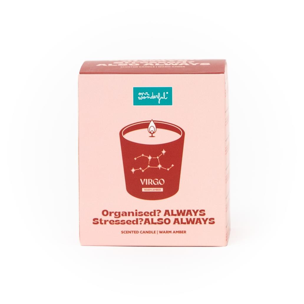 Vela perfumada - Virgem - Mr. Wonderful - Papelaria Encantada