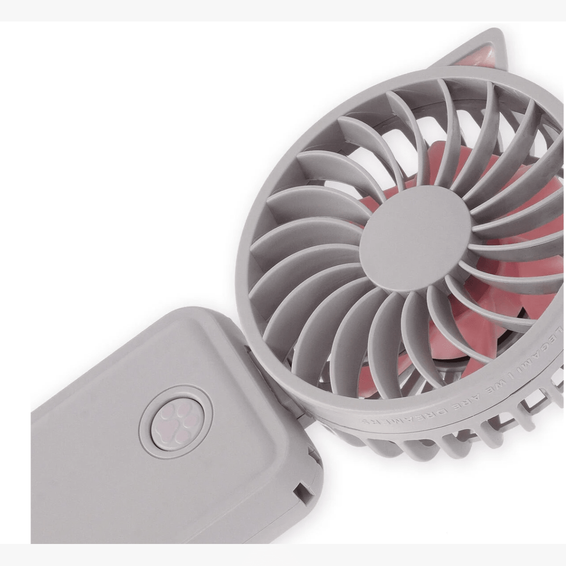 Ventilador portátil recarregável - Kitty - Legami - Papelaria Encantada