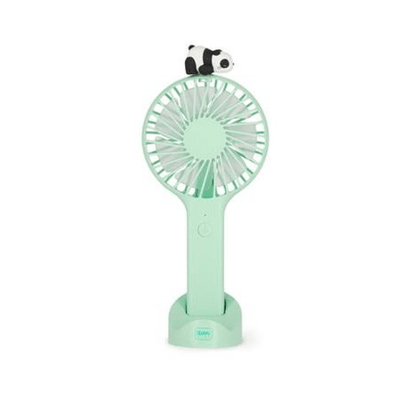 Ventoinha Portátil Recarregável com Base Panda Legami - Papelaria Encantada