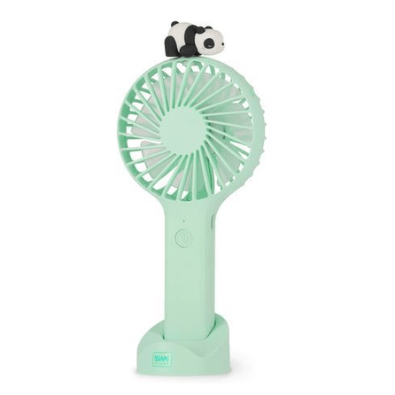 Ventoinha Portátil Recarregável com Base Panda Legami - Papelaria Encantada