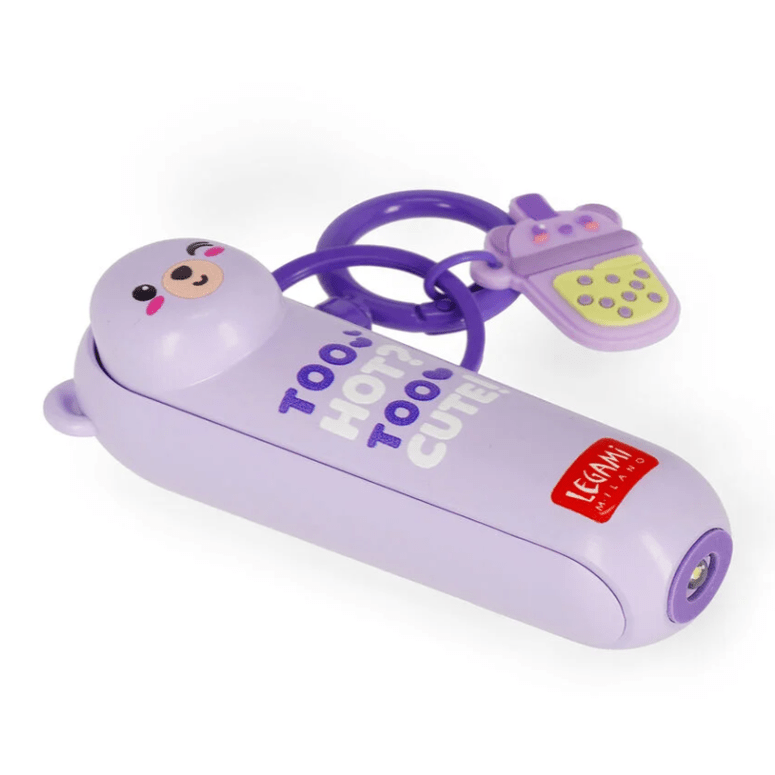Ventoinha portátil recarregável - Teddy - Legami - Papelaria Encantada