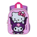 Mochila 3D Hello Kitty e Kuromi 32cm