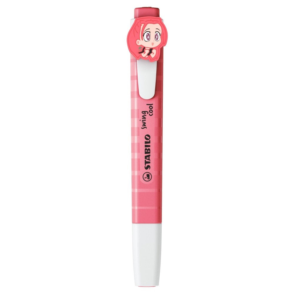 STABILO swing cool KPop Demon Hunters — Mira Rosa com charm